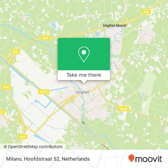 Milano, Hoofdstraat 52 map