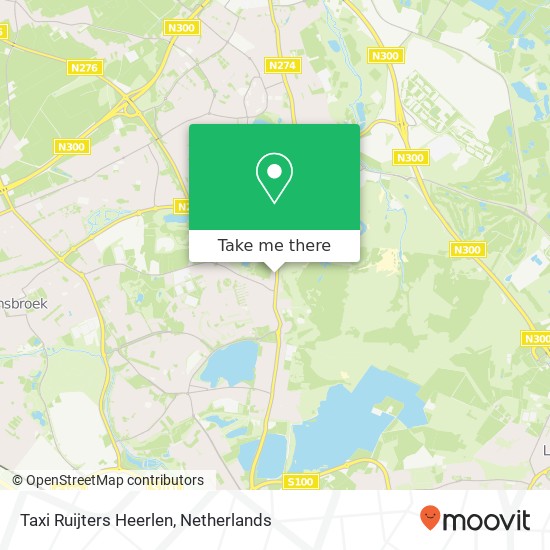 Taxi Ruijters Heerlen map