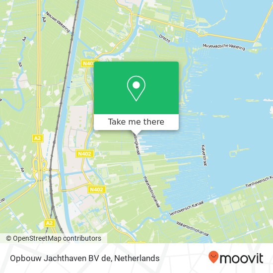 Opbouw Jachthaven BV de map