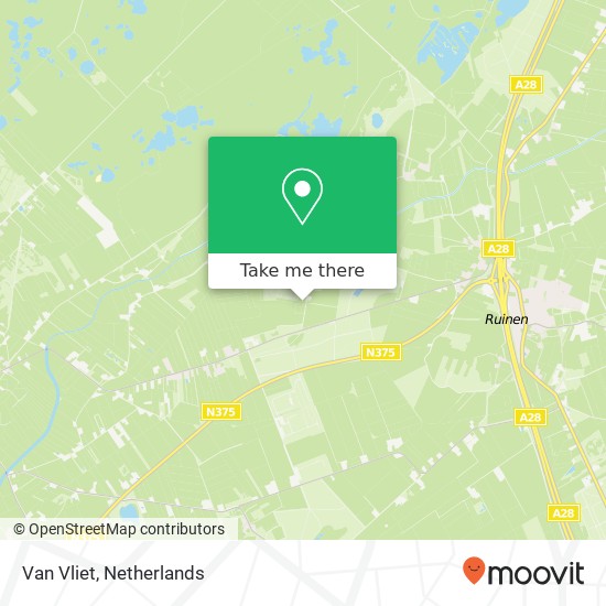 Van Vliet map