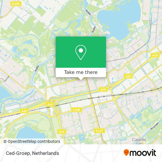 Ced-Groep map