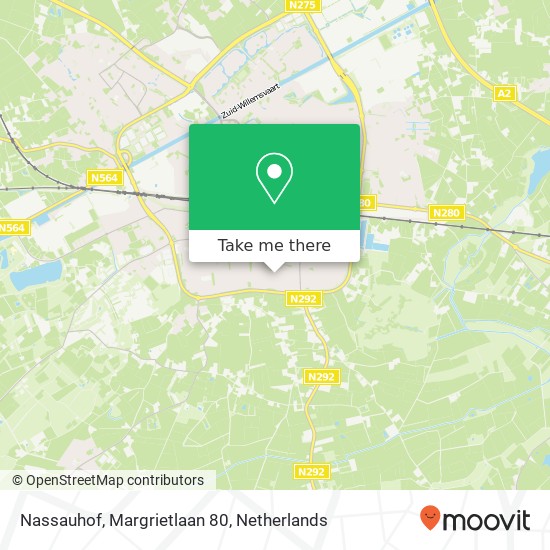 Nassauhof, Margrietlaan 80 map