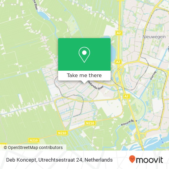 Deb Koncept, Utrechtsestraat 24 map