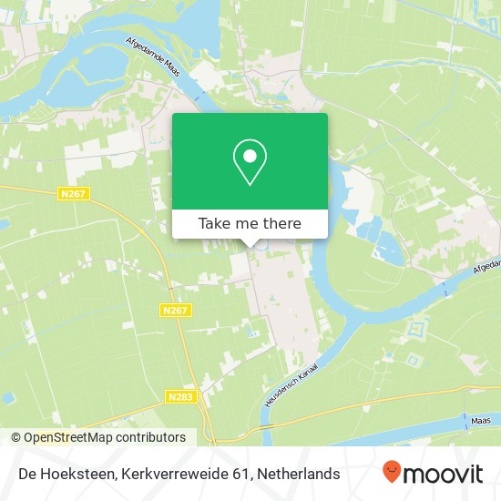 De Hoeksteen, Kerkverreweide 61 map