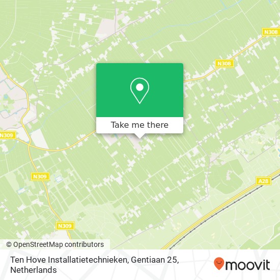 Ten Hove Installatietechnieken, Gentiaan 25 map