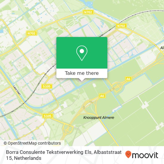 Borra Consulente Tekstverwerking Els, Albaststraat 15 map