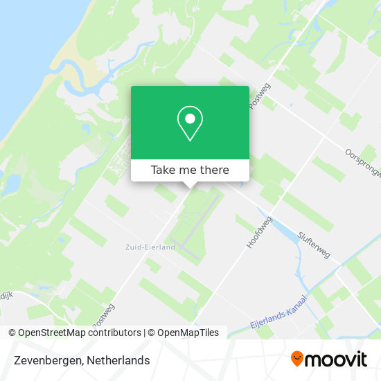 Zevenbergen map