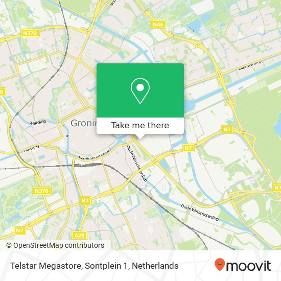 Telstar Megastore, Sontplein 1 map