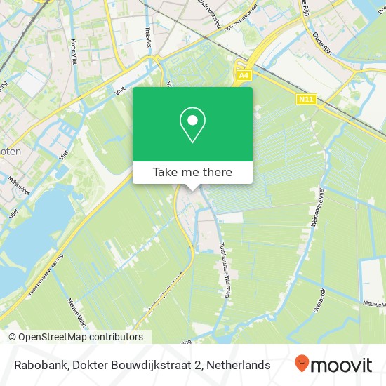 Rabobank, Dokter Bouwdijkstraat 2 map