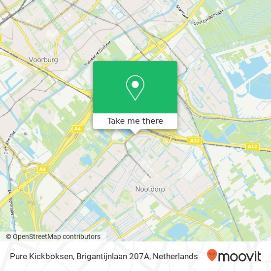 Pure Kickboksen, Brigantijnlaan 207A Karte