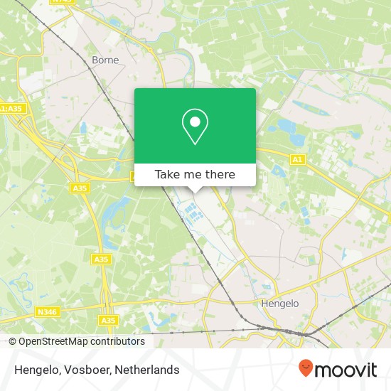 Hengelo, Vosboer Karte