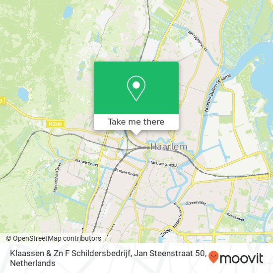 Klaassen & Zn F Schildersbedrijf, Jan Steenstraat 50 map