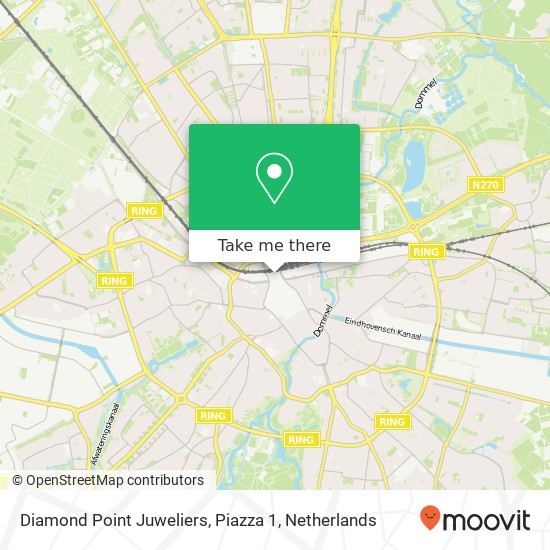 Diamond Point Juweliers, Piazza 1 map