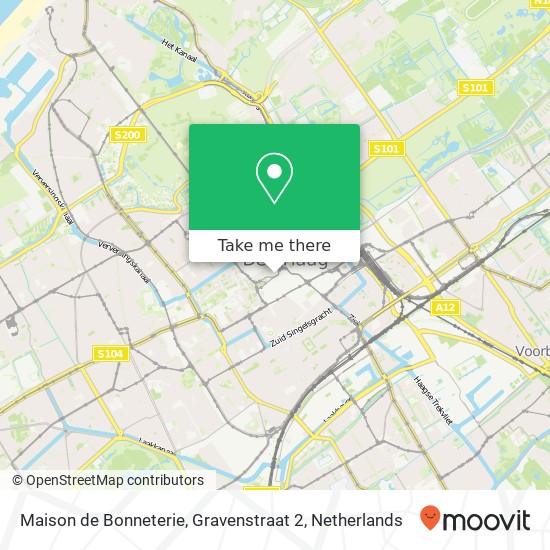 Maison de Bonneterie, Gravenstraat 2 map