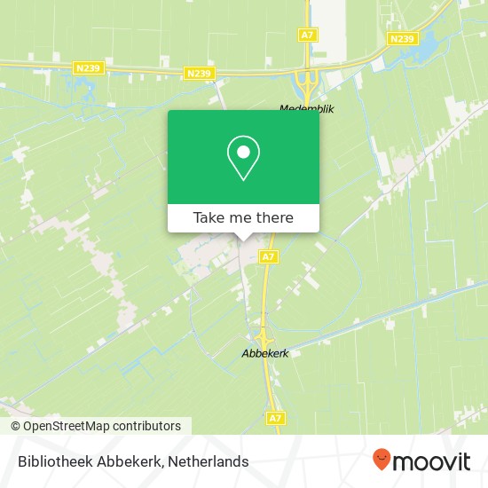 Bibliotheek Abbekerk map