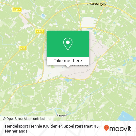 Hengelsport Hennie Kruidenier, Spoelsterstraat 45 map