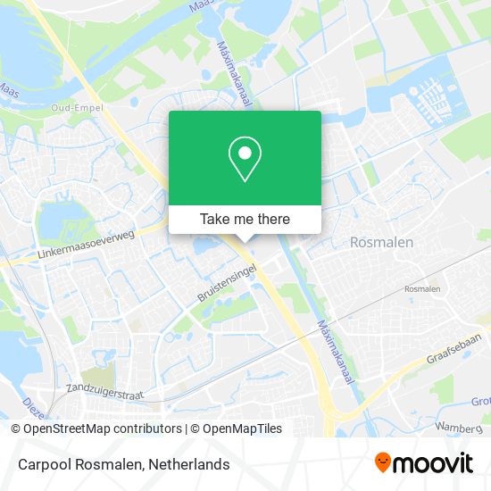 Carpool Rosmalen map