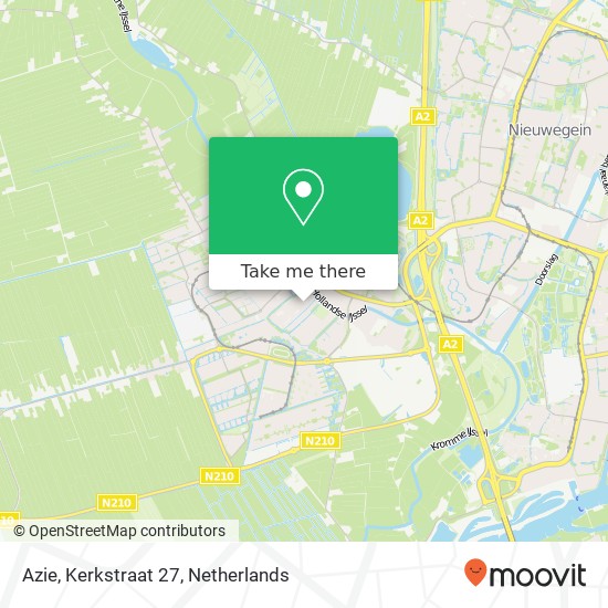 Azie, Kerkstraat 27 map