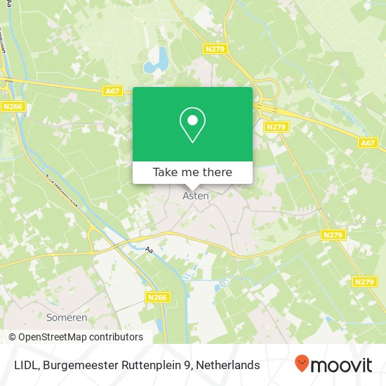 LIDL, Burgemeester Ruttenplein 9 map