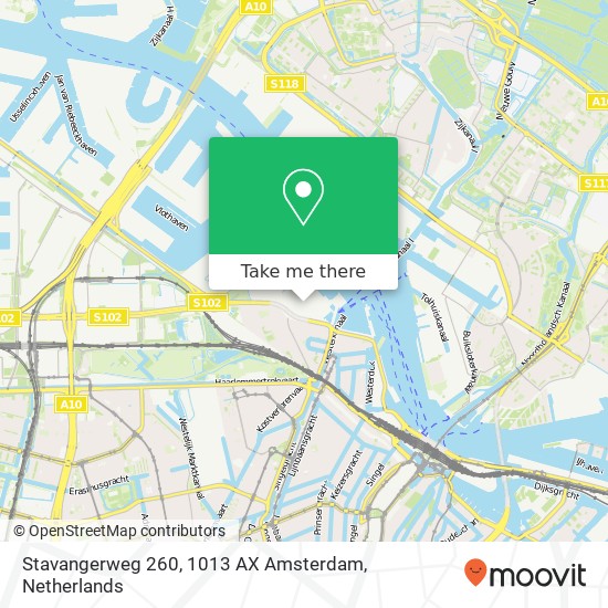 Stavangerweg 260, 1013 AX Amsterdam map