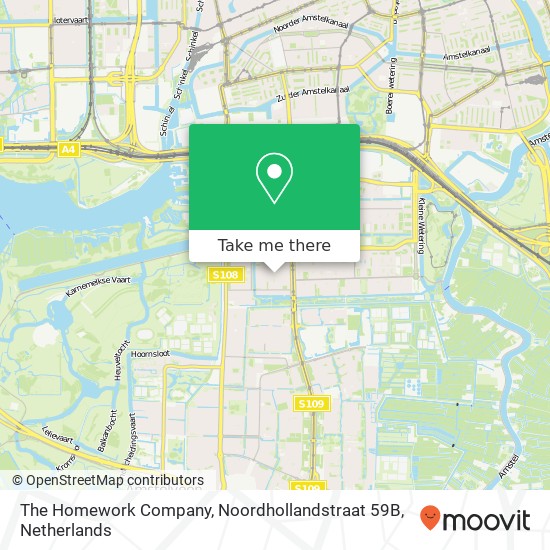 The Homework Company, Noordhollandstraat 59B Karte