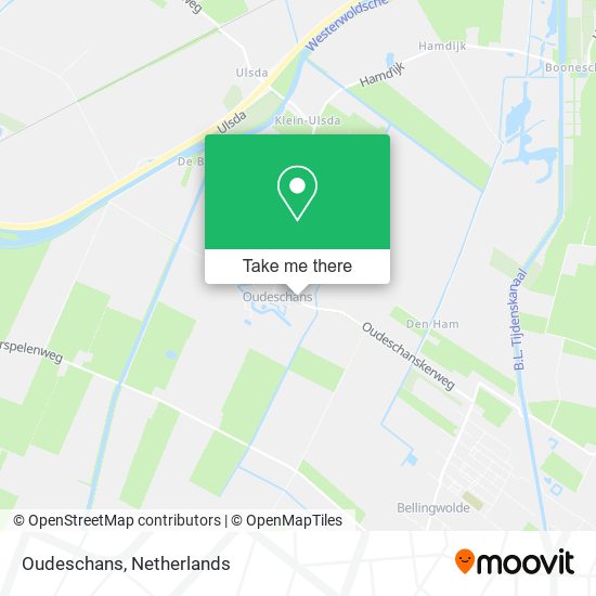 Oudeschans map