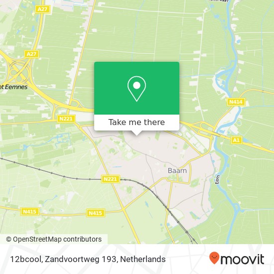 12bcool, Zandvoortweg 193 map