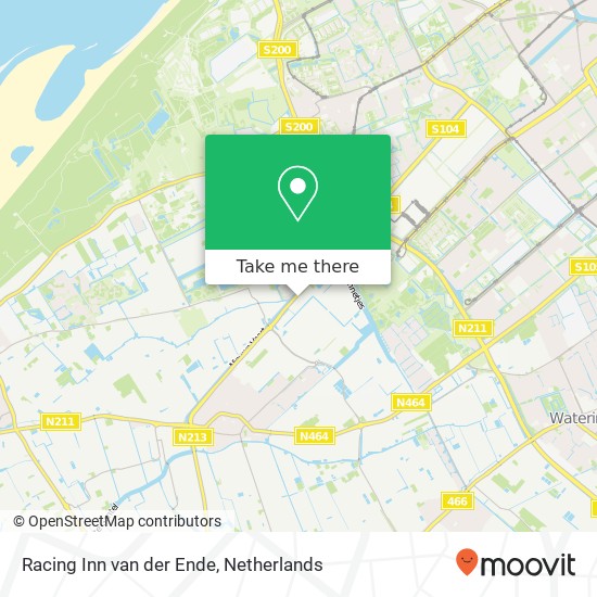 Racing Inn van der Ende map