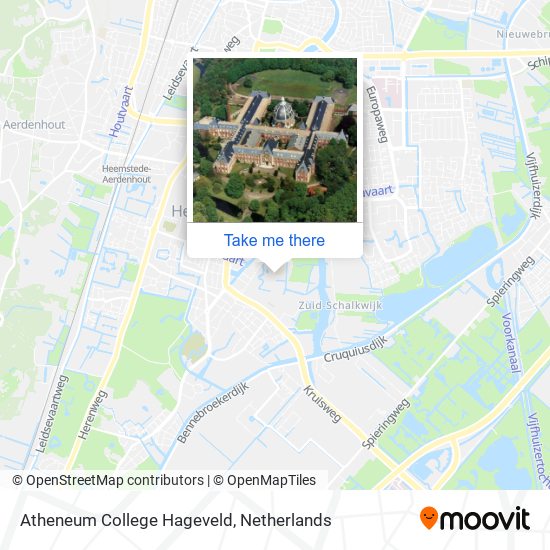 Atheneum College Hageveld Karte