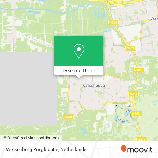 Vossenberg Zorglocatie, Antoniusstraat 1 map