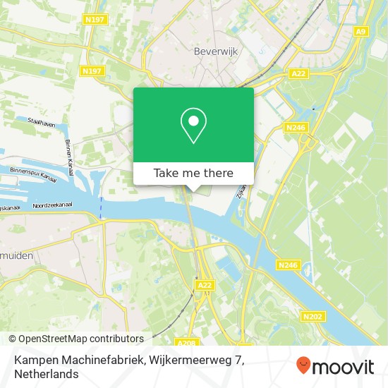 Kampen Machinefabriek, Wijkermeerweg 7 map