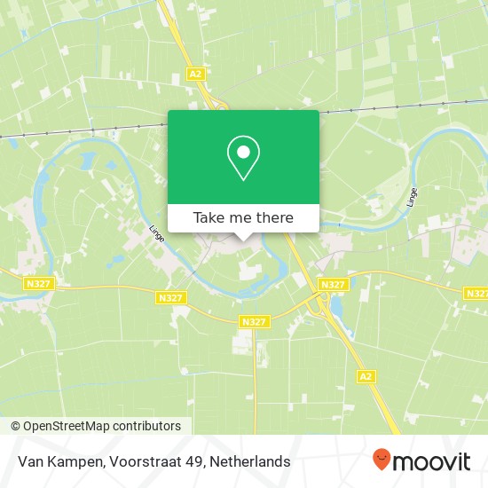 Van Kampen, Voorstraat 49 Karte