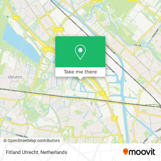 Fitland Utrecht map