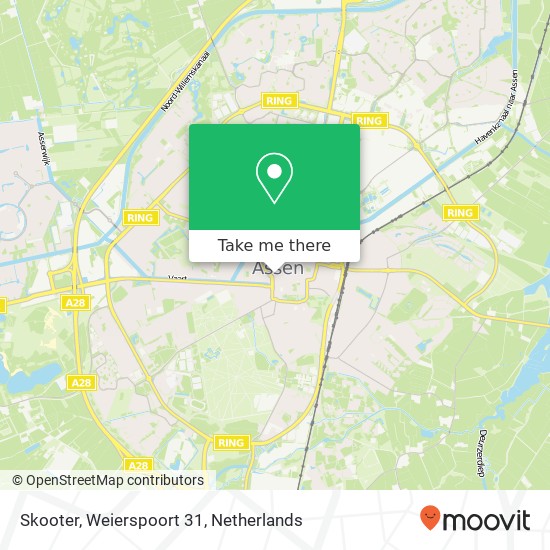 Skooter, Weierspoort 31 map