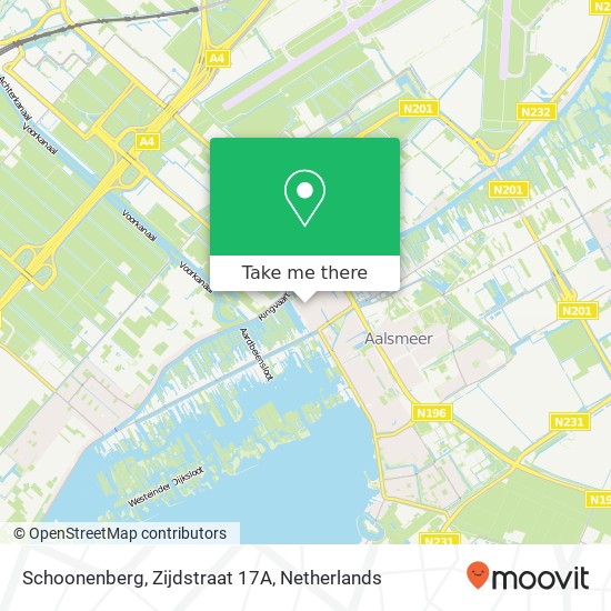 Schoonenberg, Zijdstraat 17A map