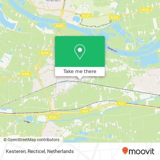 Kesteren, Recticel map