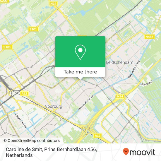 Caroline de Smit, Prins Bernhardlaan 456 map