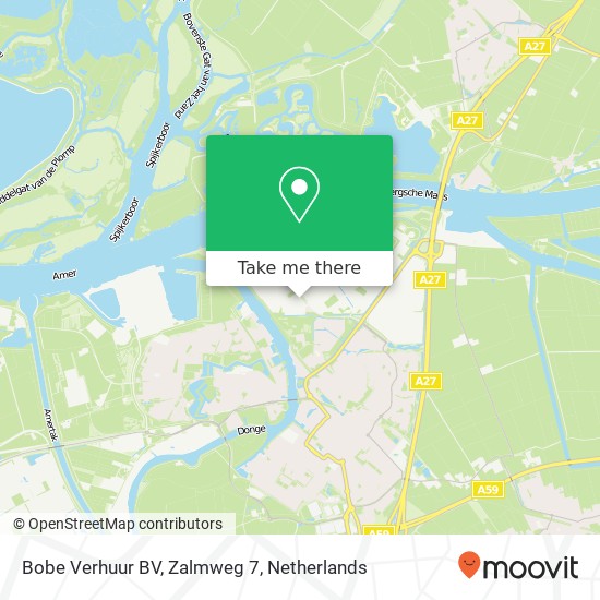 Bobe Verhuur BV, Zalmweg 7 map