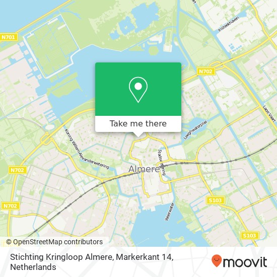 Stichting Kringloop Almere, Markerkant 14 map