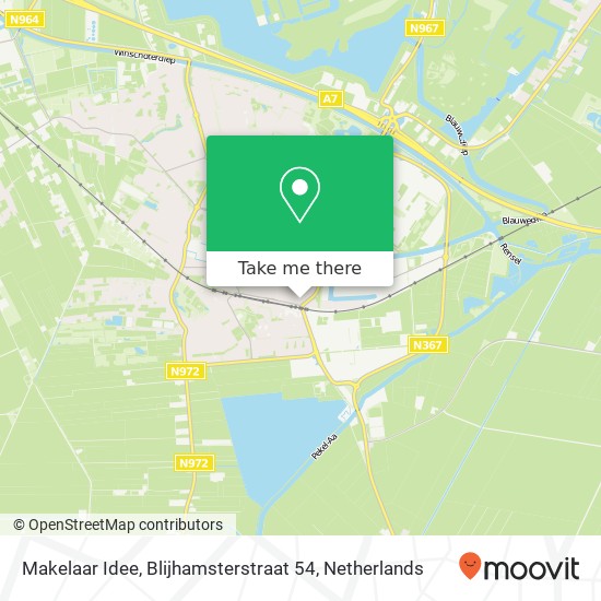 Makelaar Idee, Blijhamsterstraat 54 map