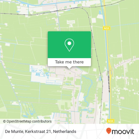 De Munte, Kerkstraat 21 map