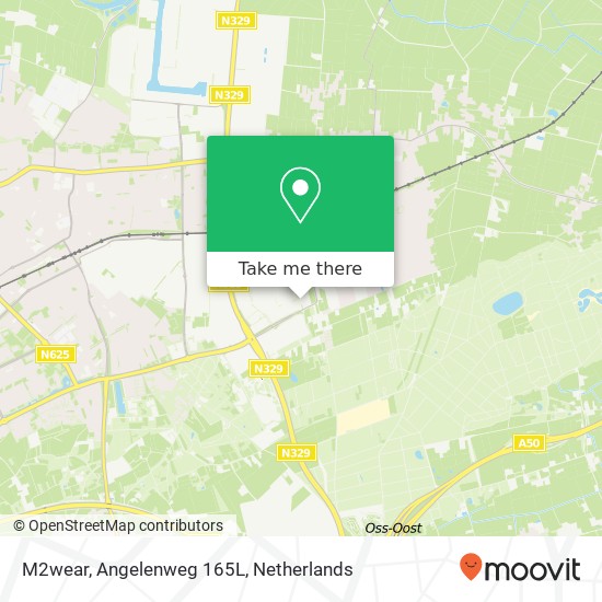 M2wear, Angelenweg 165L Karte
