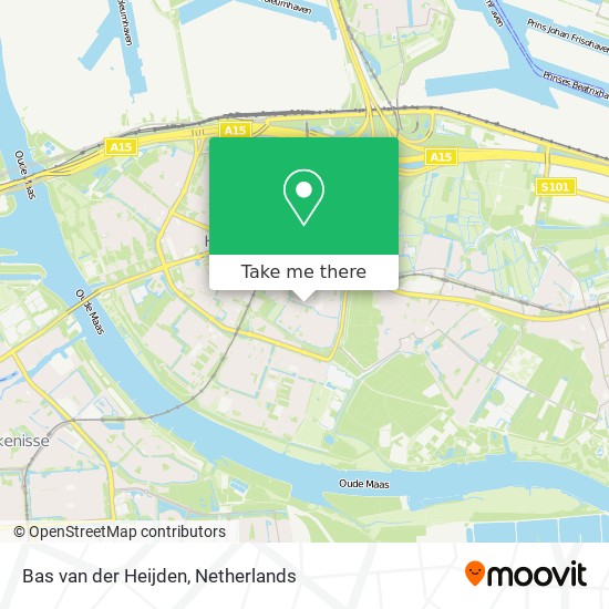 Bas van der Heijden map