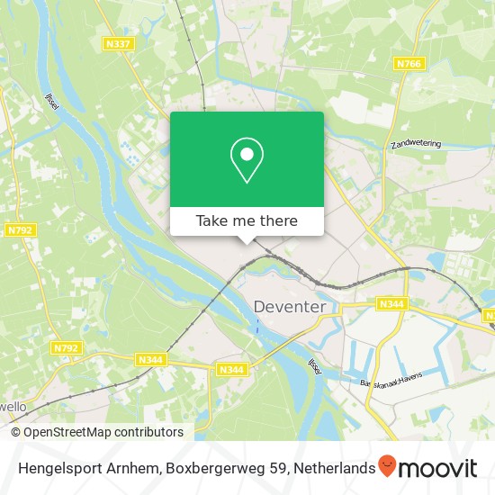 Hengelsport Arnhem, Boxbergerweg 59 map