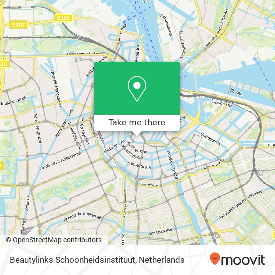 Beautylinks Schoonheidsinstituut map