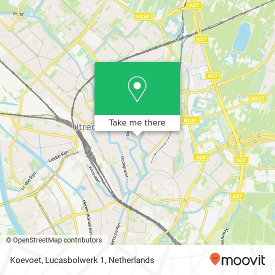 Koevoet, Lucasbolwerk 1 map