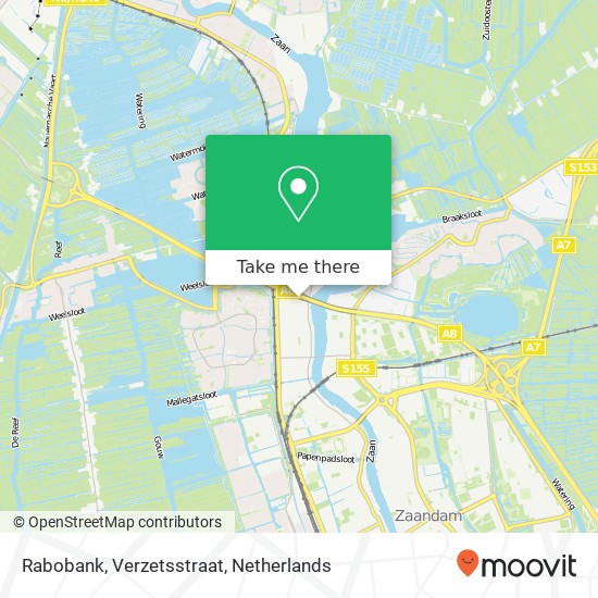 Rabobank, Verzetsstraat map