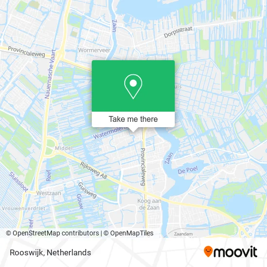 Rooswijk map