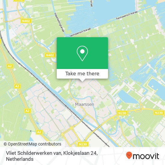 Vliet Schilderwerken van, Klokjeslaan 24 map