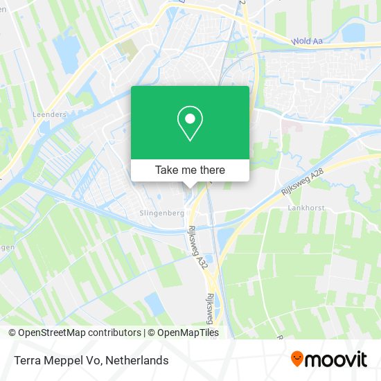 Terra Meppel Vo map